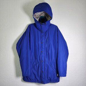 Vintage LL Bean Penobscot Parka Large Insulated Removable Hood Padded Ski Coat